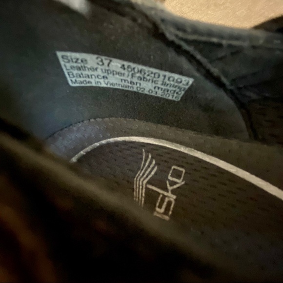 Dansko Hilde grey metallic slip on walking shoe - Picture 11 of 14